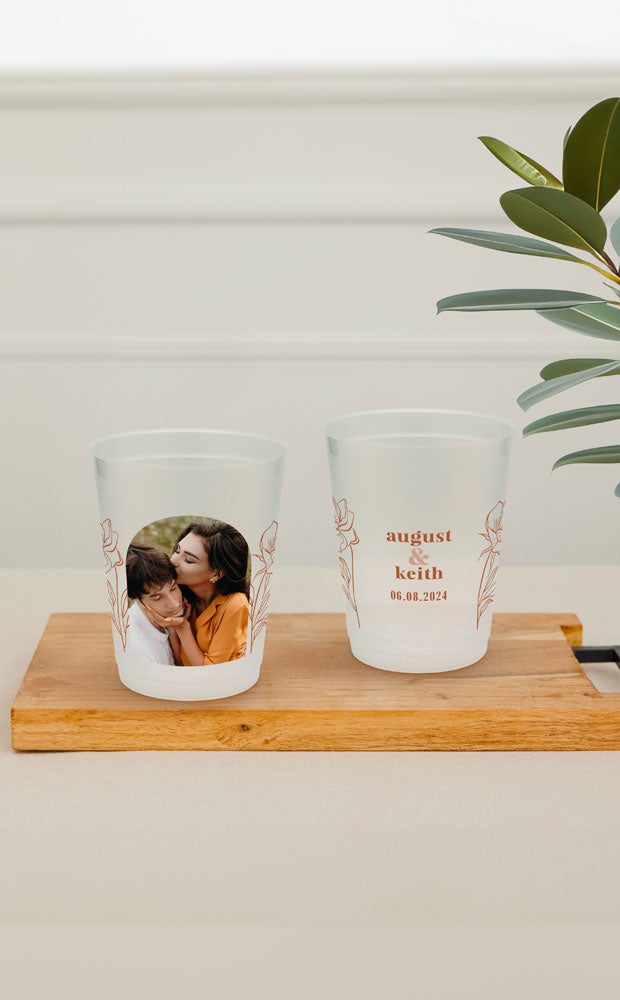 Category Slider - Photo Printed Frosted Plastic Party Cups