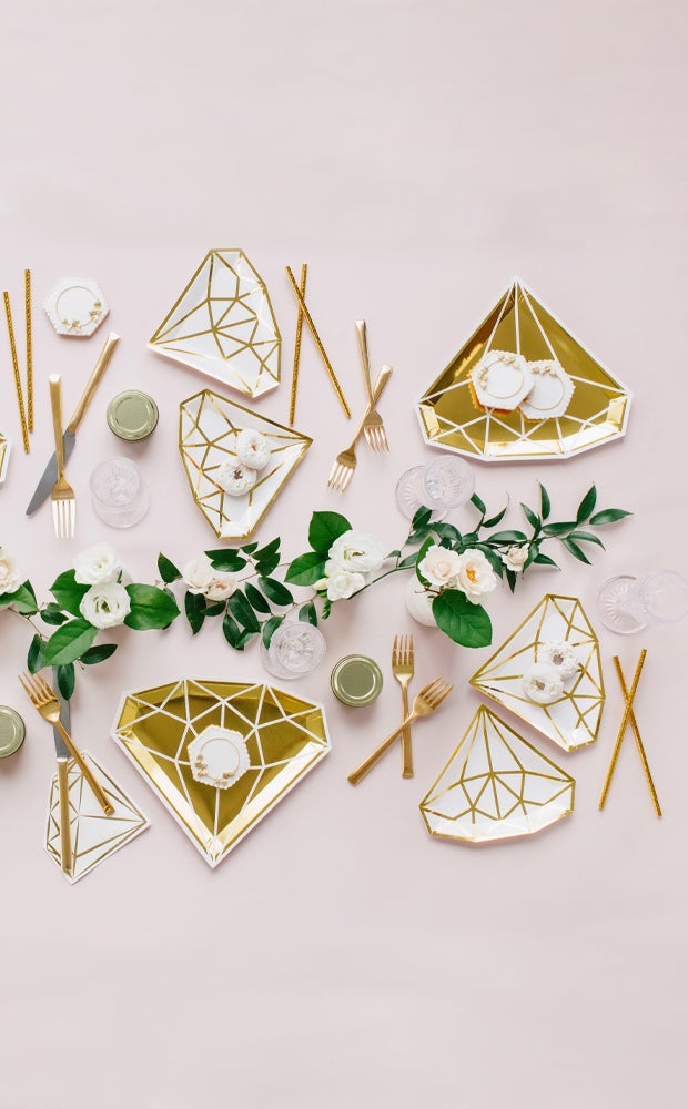 Category Slider - Bridal Shower She Said Yes Theme - Tableware And Accessories